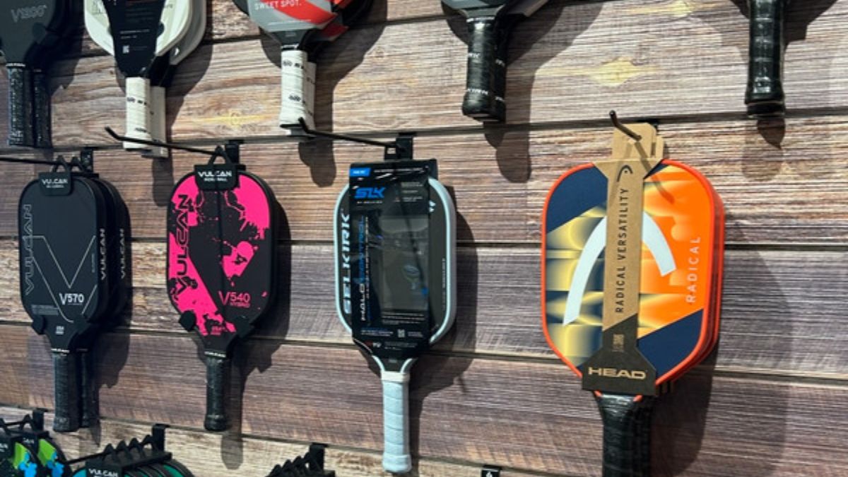 Hinh anh cac mau vot Pickleball da dang cho loi choi khac nhau