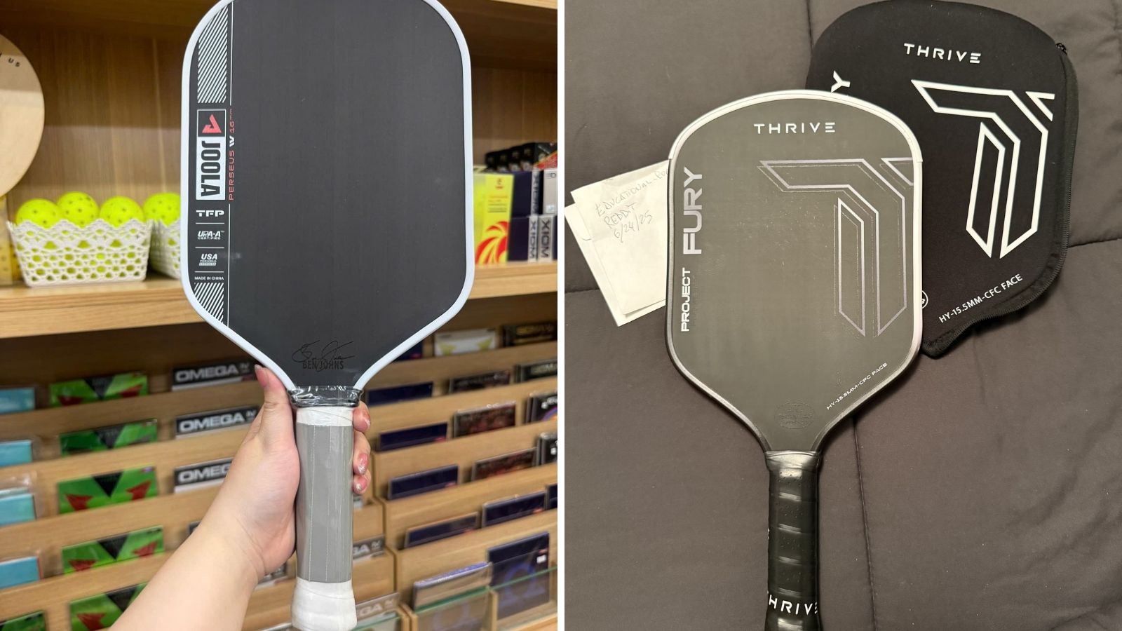 Hinh anh 3: Hinh anh cac mau vot Pickleball da dang cho loi choi khac nhau