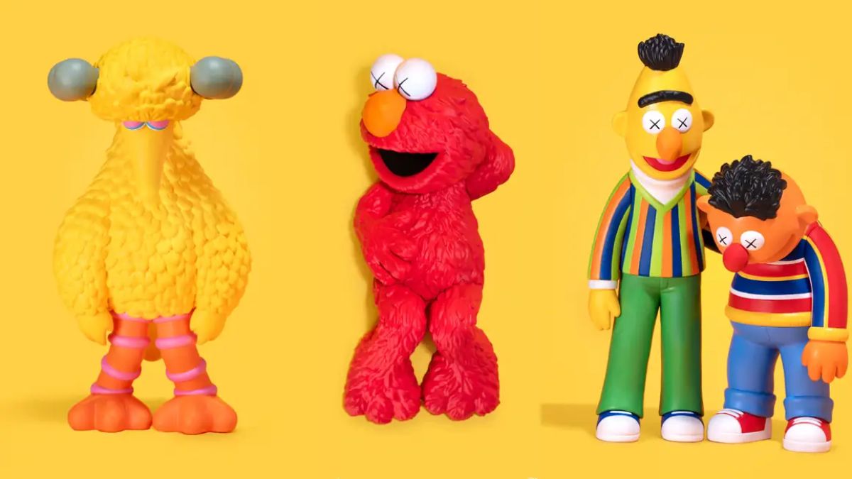 Bo suu tap Sesame Street cua KAWS, nghe thuat duong dai