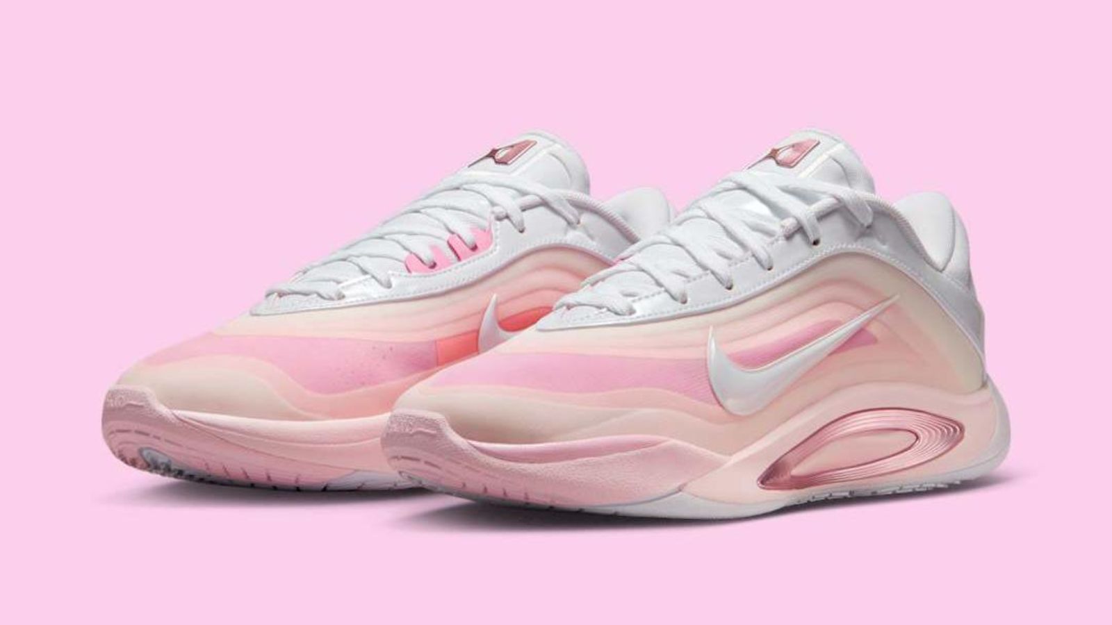 Hinh anh 7: Hinh anh Nike A’One Pink A’ura, phoi mau dau tien cua A'ja Wilson