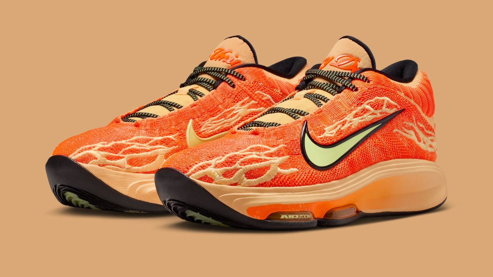 Hinh anh 7: Bo suu tap giay bong ro Halloween 2025 cua Nike voi thiet ke doc dao va phat sang trong bong toi