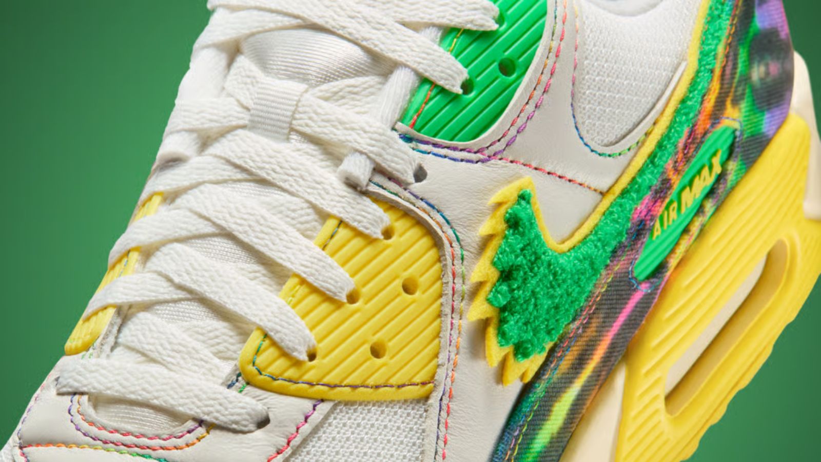 Hinh anh 6: Nike Air Max 90 'Grateful Ducks' ket hop Grateful Dead va Oregon Ducks