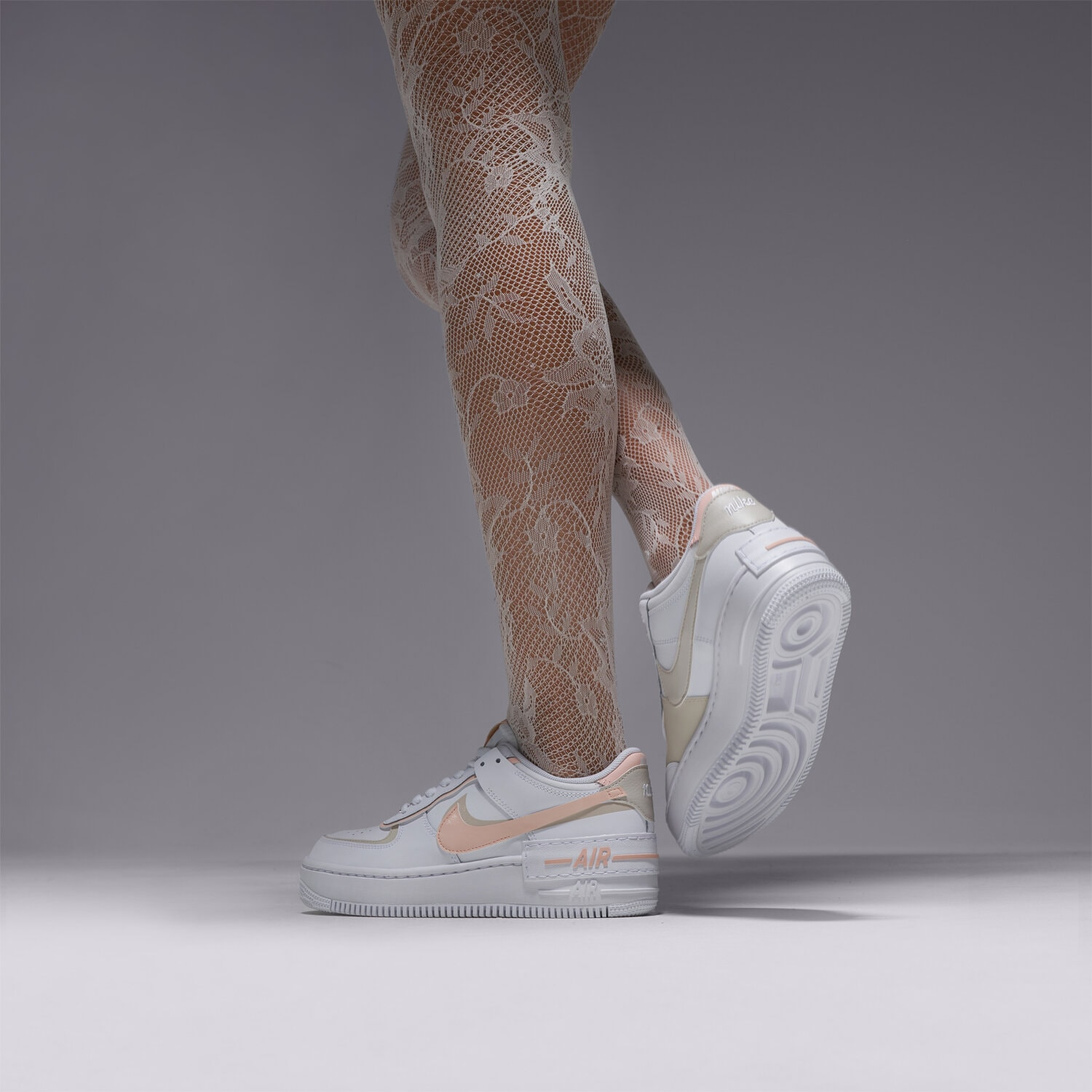 Alternative view of Giày Nike Air Force 1 Low 'White Light Orewood' CI0919-121