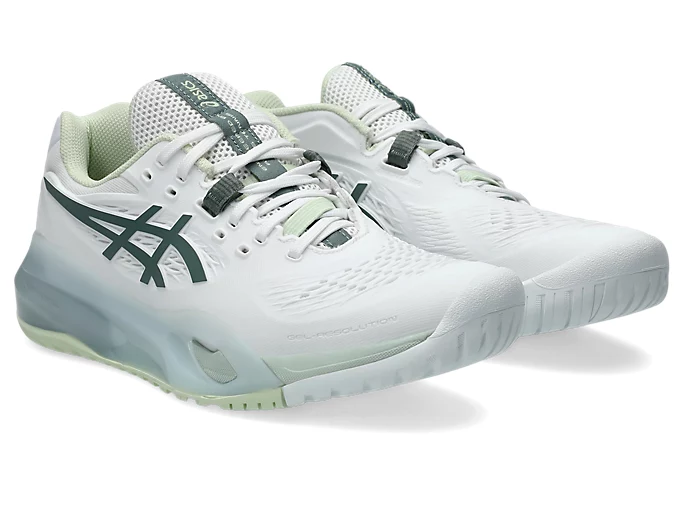Alternative view of Giày Asics GEL-RESOLUTION X WIDE 'White' 1042A278-102