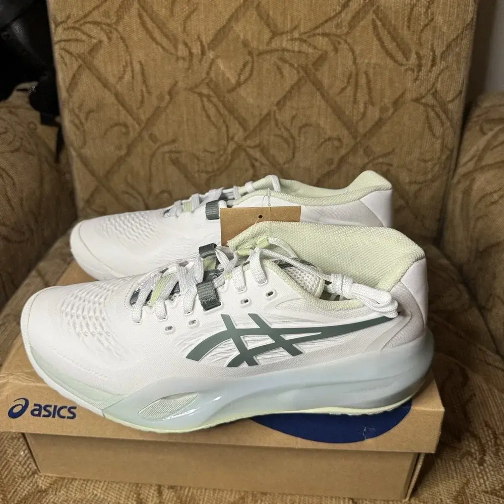 Alternative view of Giày Asics GEL-RESOLUTION X WIDE 'White' 1042A278-102