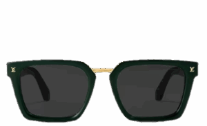 Kính Louis Vuitton LV Urban Square Sunglasses 'Black' Z2091E