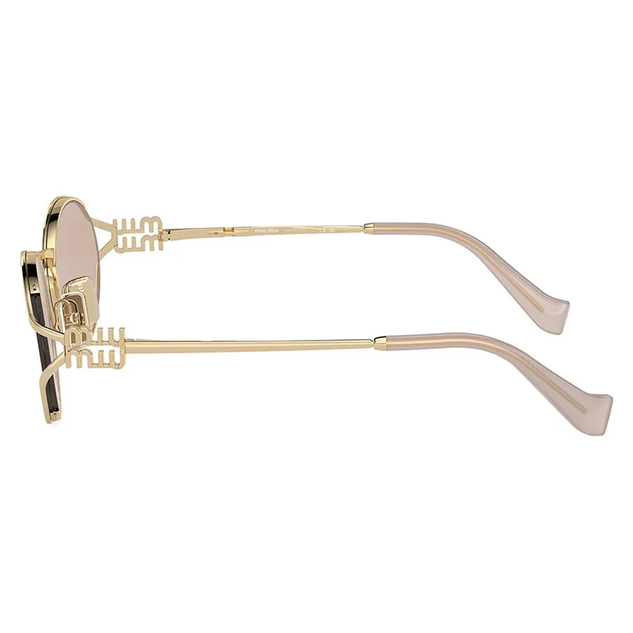 Alternative view of Kính Miu Miu Sunglasses ‘Pale Gold Pink’ MU-52YS-ZVN20F