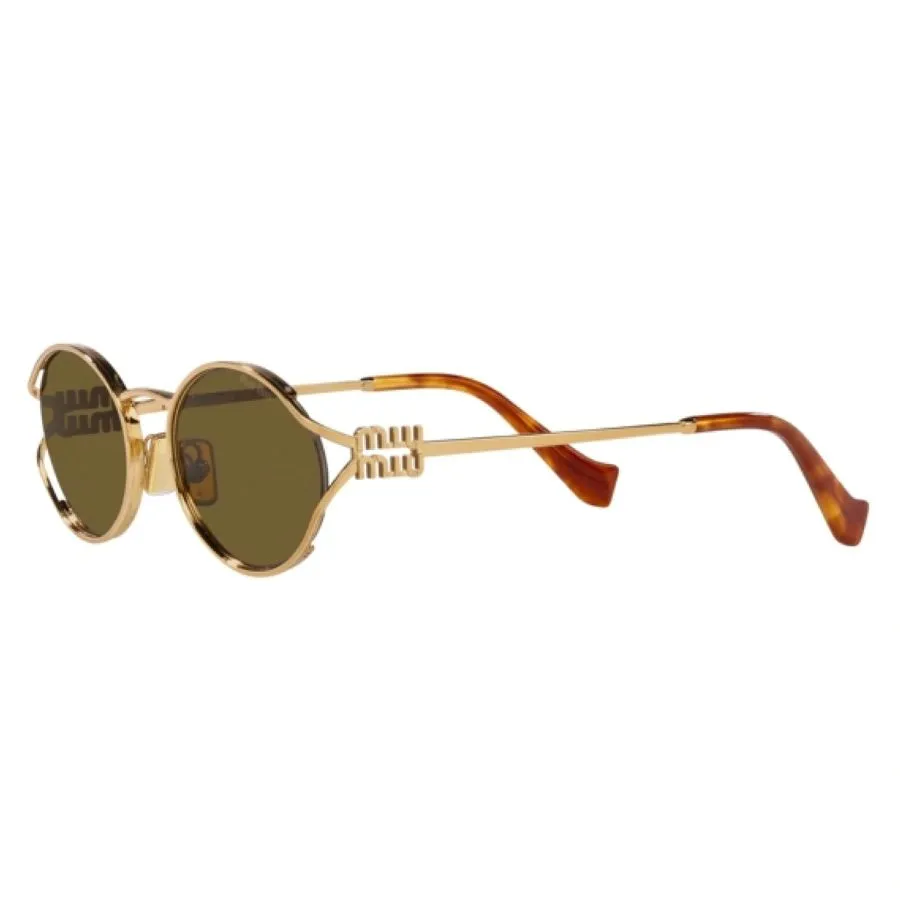 Alternative view of Kính Miu Miu Sunglasses 'Brass Gold' MU 52YS-7OE01T