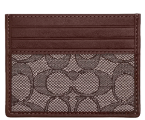 Ví Coach Slim Id Card Case 'Maple' CU117-S8W