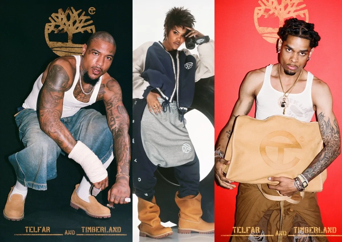 Bo suu tap TELFAR x Timberland: Giay va tui phong cach New York