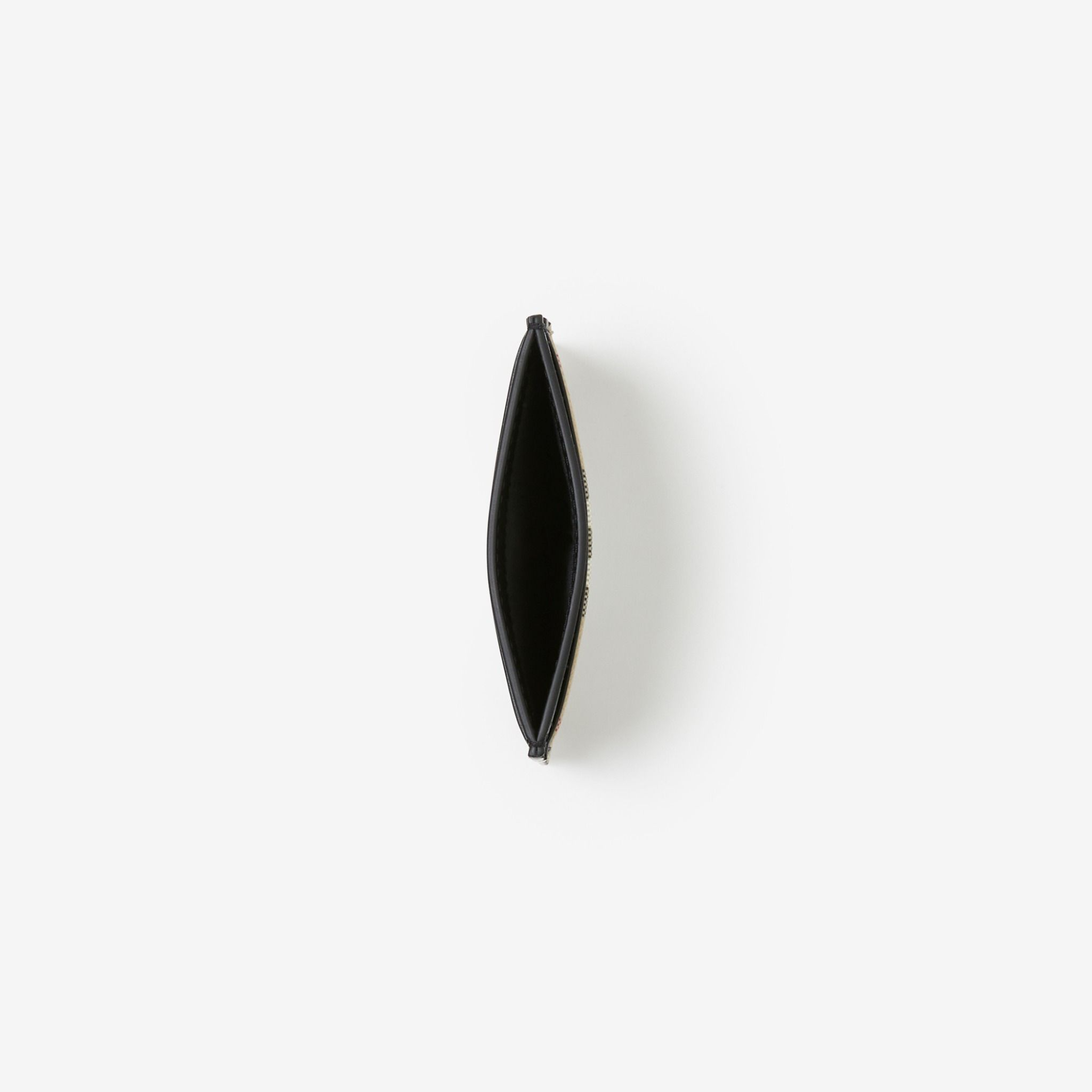 Alternative view of Ví Burberry Check Card Case ‘Beige’ 8069822