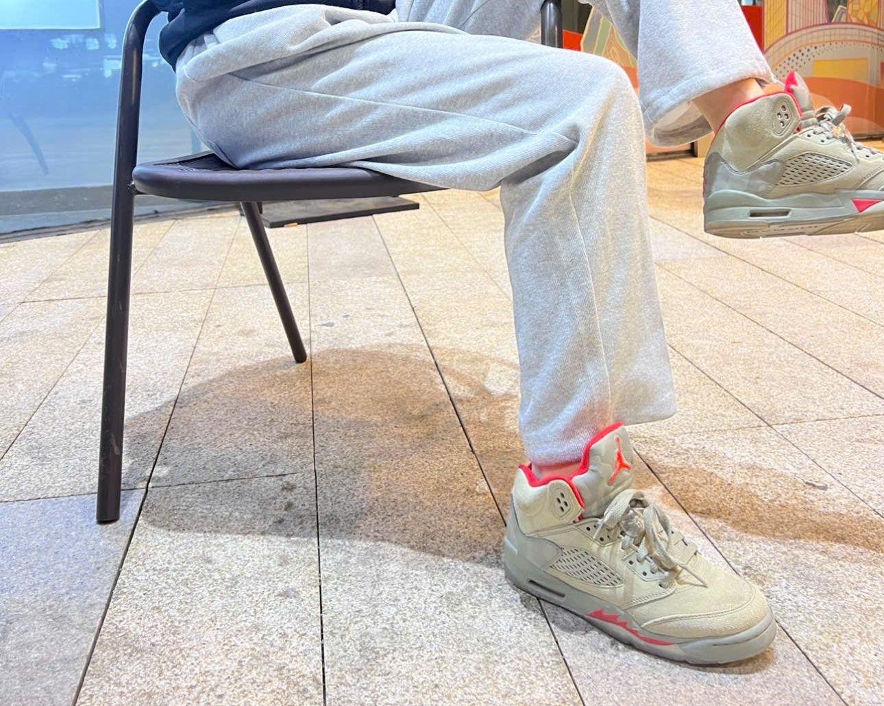 Alternative view of Giày Nike Air Jordan 5 Retro P51 'Camo' 440888-051
