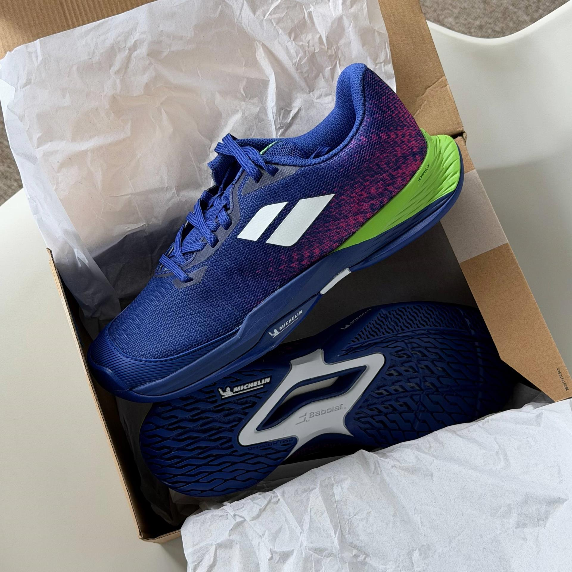 Alternative view of Giày Babolat Jet Mach 3 ‘Dark Blue’ 3J2F25A648-4060