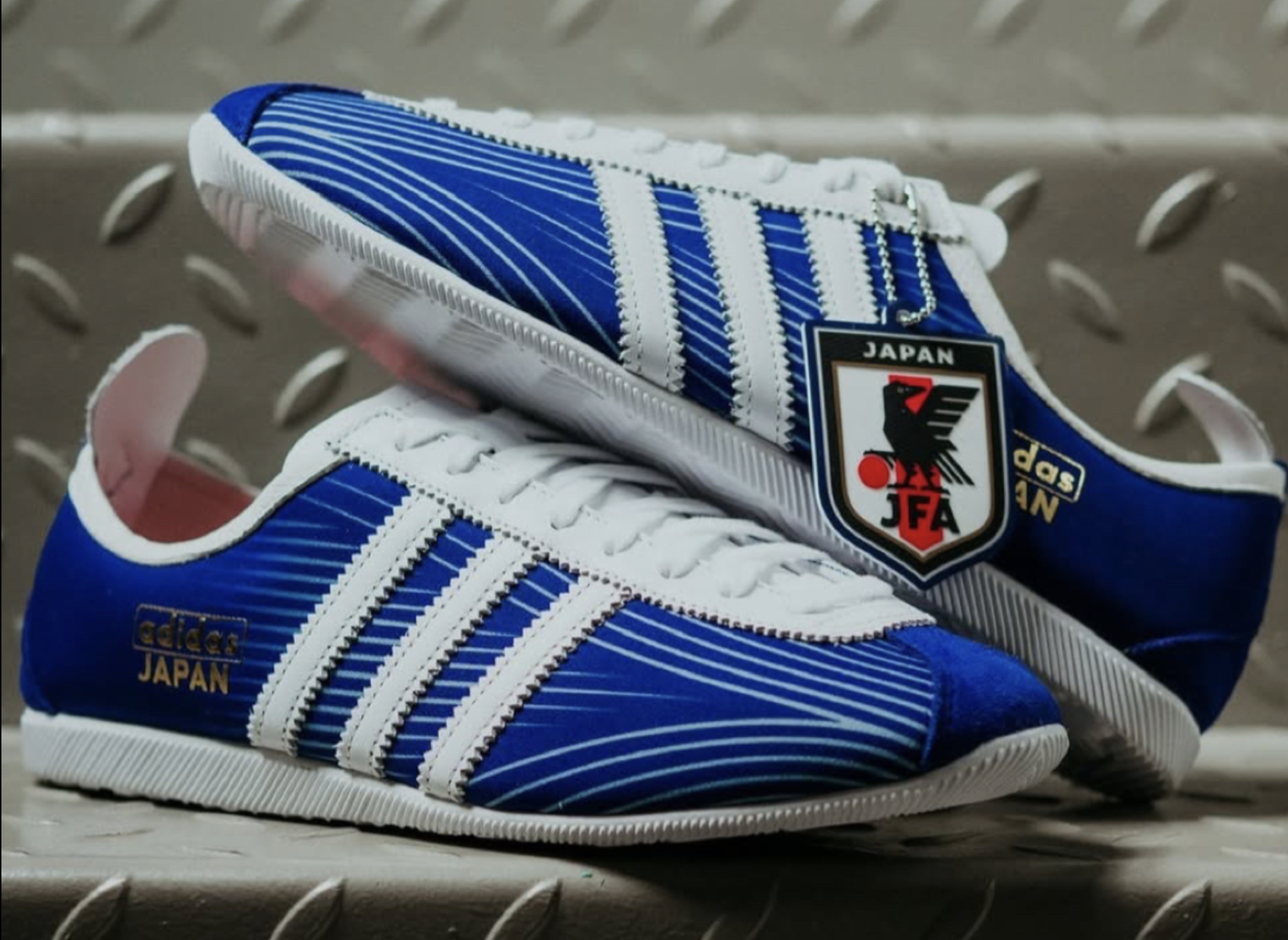 Alternative view of Giày Adidas Japan FA Home 'Blue' KI8566