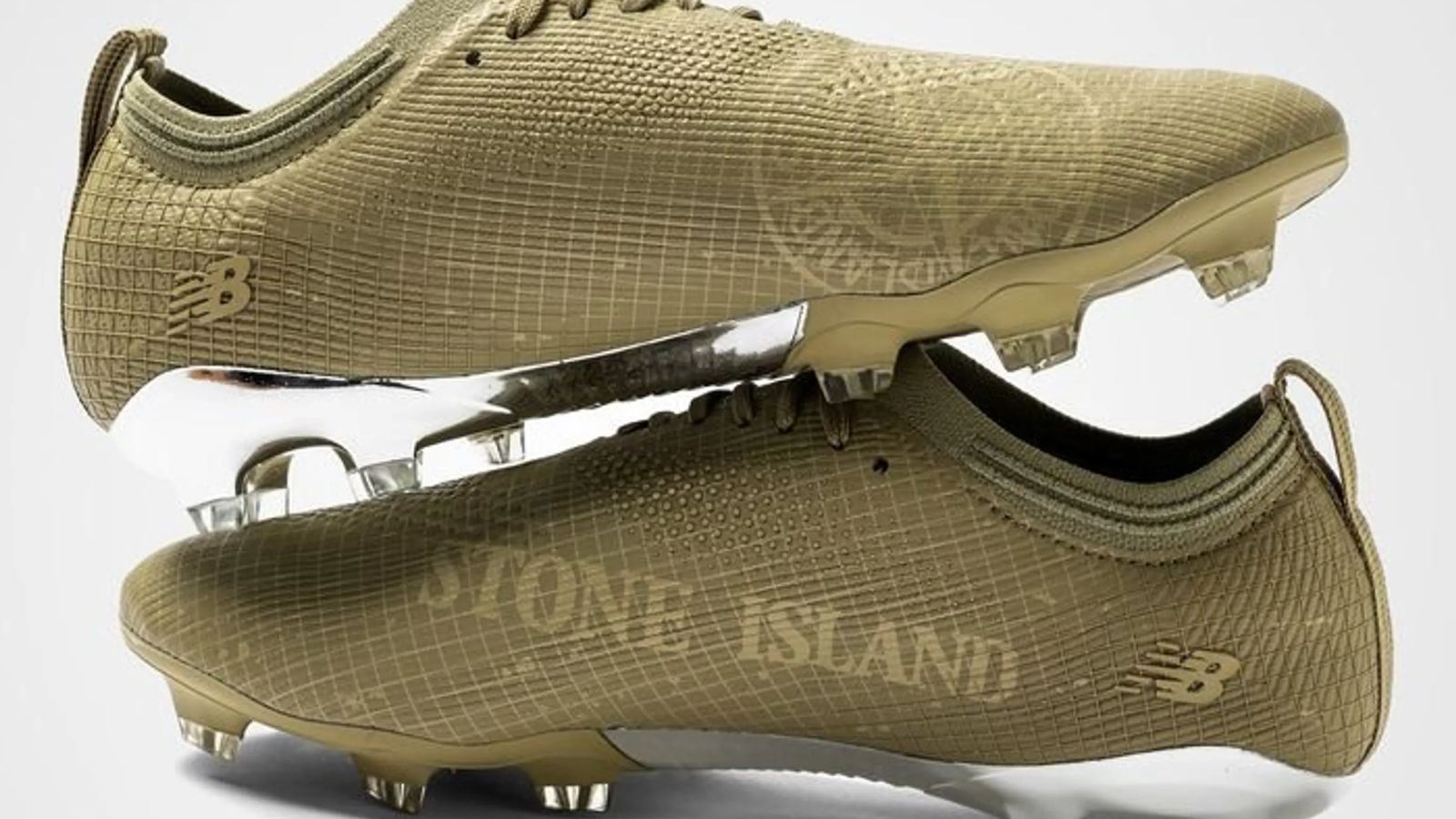 Hinh anh 4: Giay bong da Furon Elite FG v8 x Stone Island voi hoa tiet ran ri