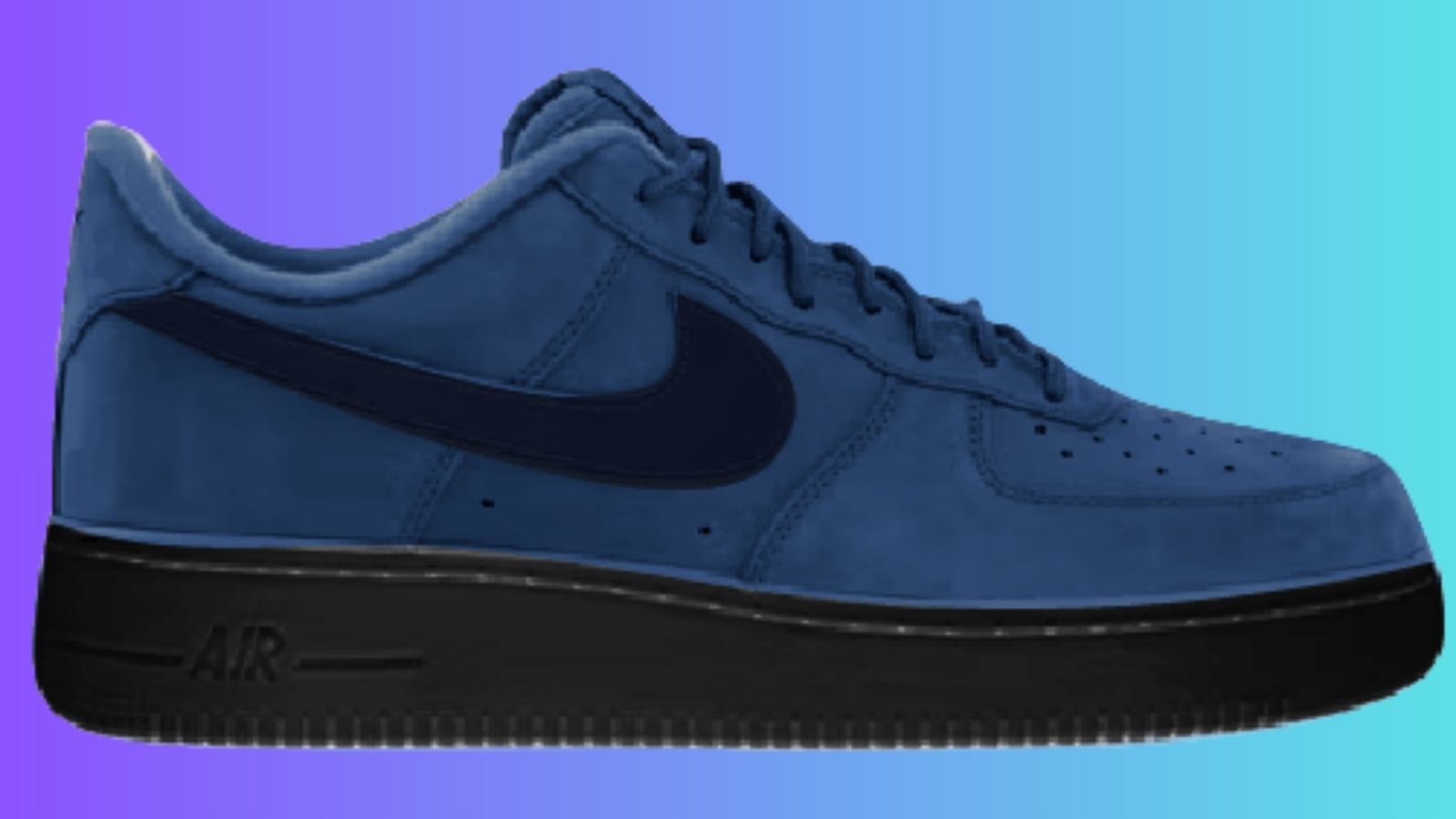 Hinh anh 5: Nike SB Air Force 1 phoi mau xanh thep va nau chocolate