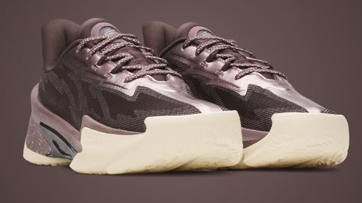 Giay Under Armour Curry Series 7 Craft phoi mau nau va tan