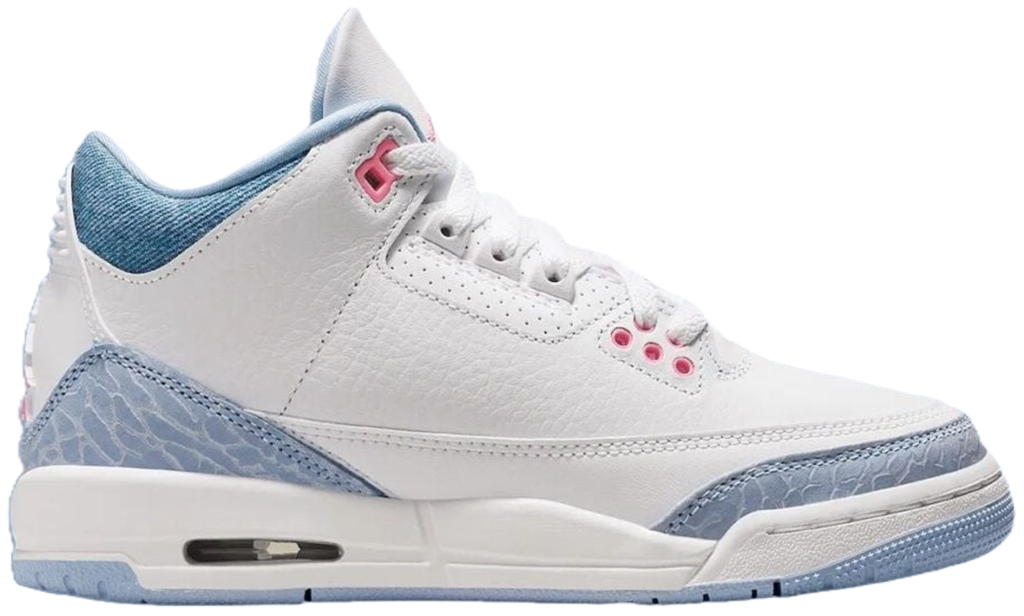 Giày Nike Air Jordan 3 Retro GS ‘White Cobalt Bliss’ HQ0784-101