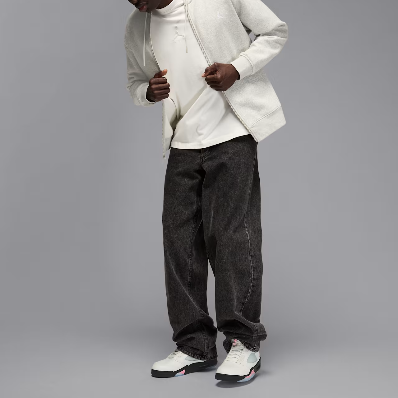 Alternative view of Giày Nike Air Jordan 5 Retro ‘Medium Soft Pink’ HQ7978-102