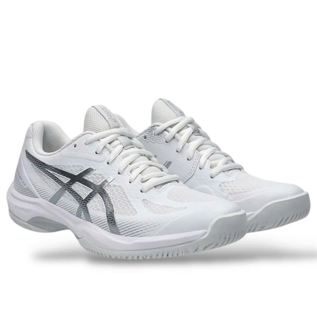 Alternative view of Giày Asics Court Hunter FF 'White Pure Silver' 1072A112-102
