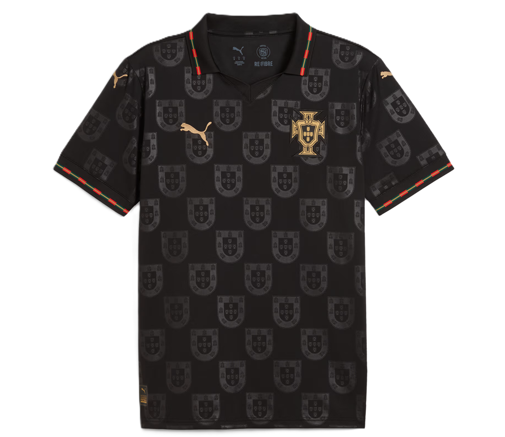 Áo Puma Portugal 25/26 'Black' 783894-19