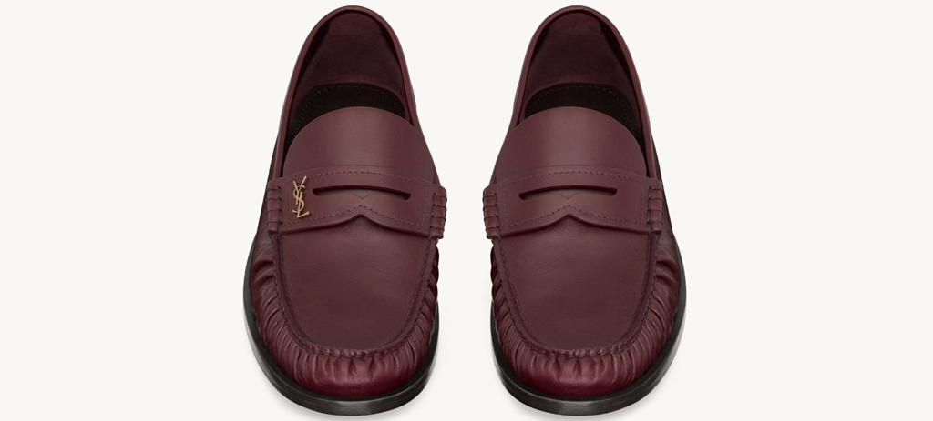 Alternative view of Giày Saint Laurent Loafers ‘Vendome Red’ 820648AAELH6826