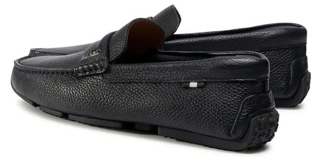 Giày Bally Pavel Moccasin Leather ‘Black’ 6234457 - Ảnh 3