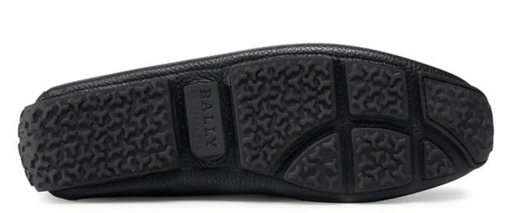 Giày Bally Pavel Moccasin Leather ‘Black’ 6234457 - Ảnh 5