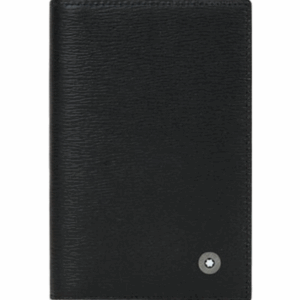 Ví MontBlanc Leather Card Holder 'Black' 38034