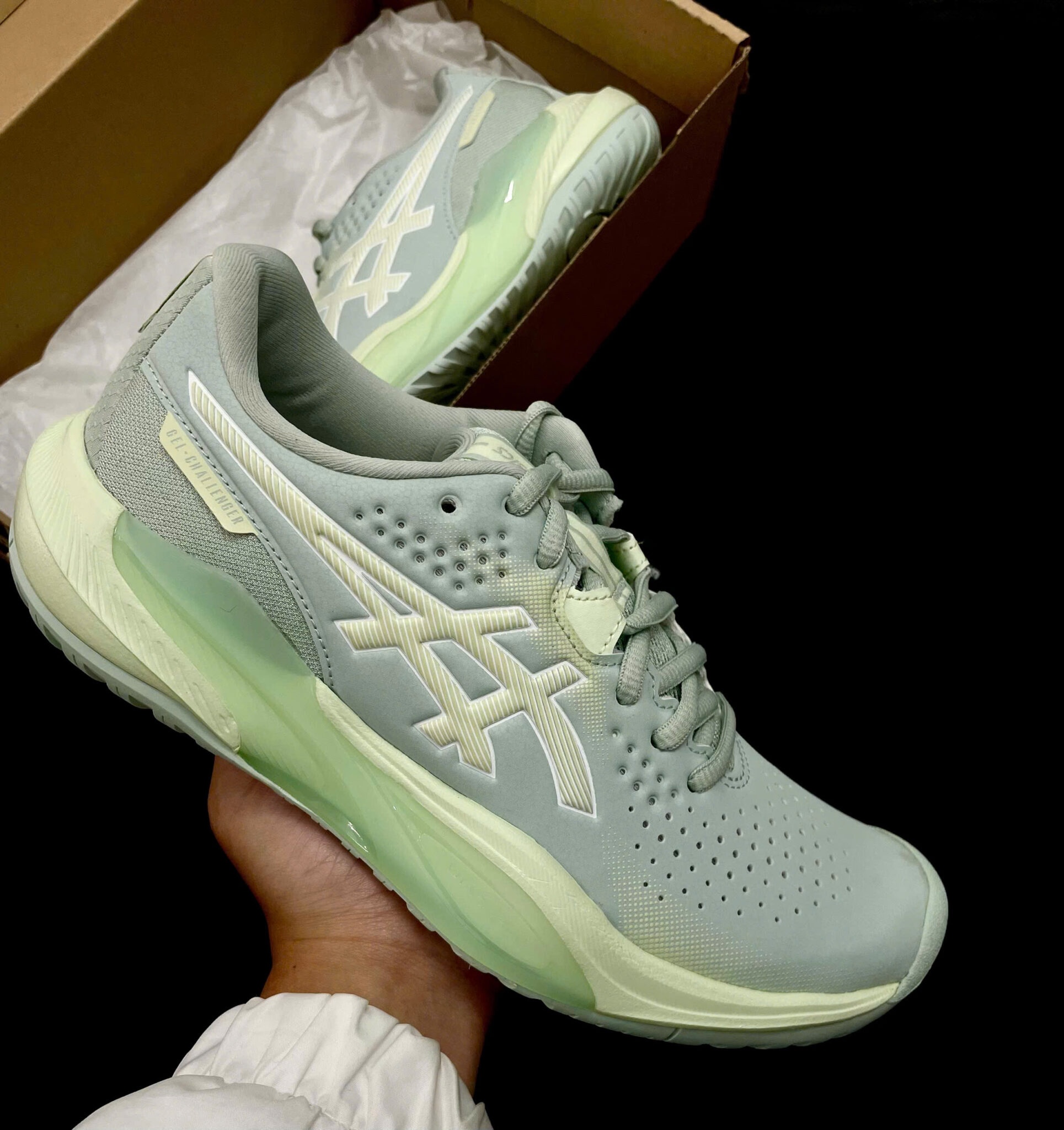 Alternative view of Giày Asics Gel-Challenger 15 'Whisper Green' 1042A294-300