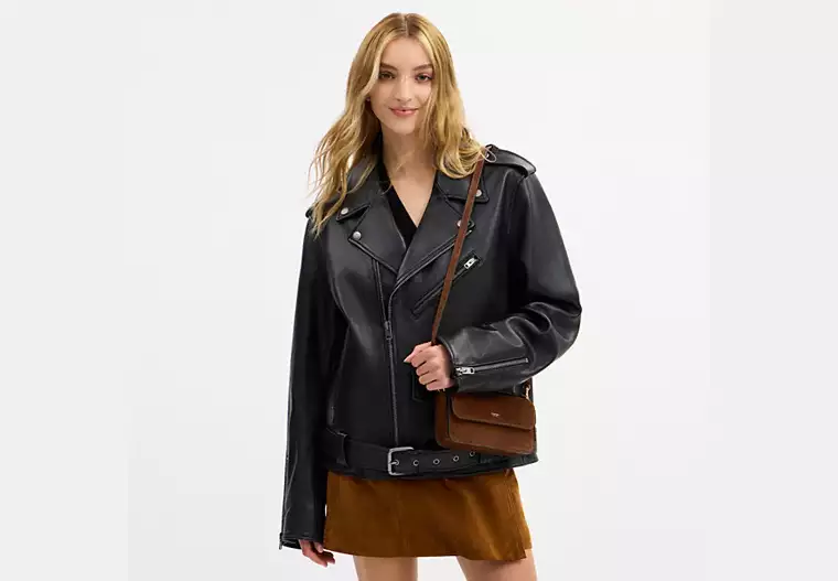 Alternative view of Túi Coach Elora Top Handle Crossbody 'Brass' CCY31-B4WBR