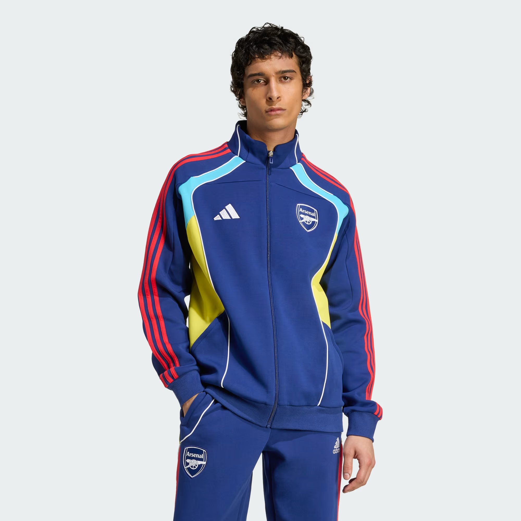 Áo Adidas Track Top Arsenal 'Victory Blue' JM9400 - Ảnh 2