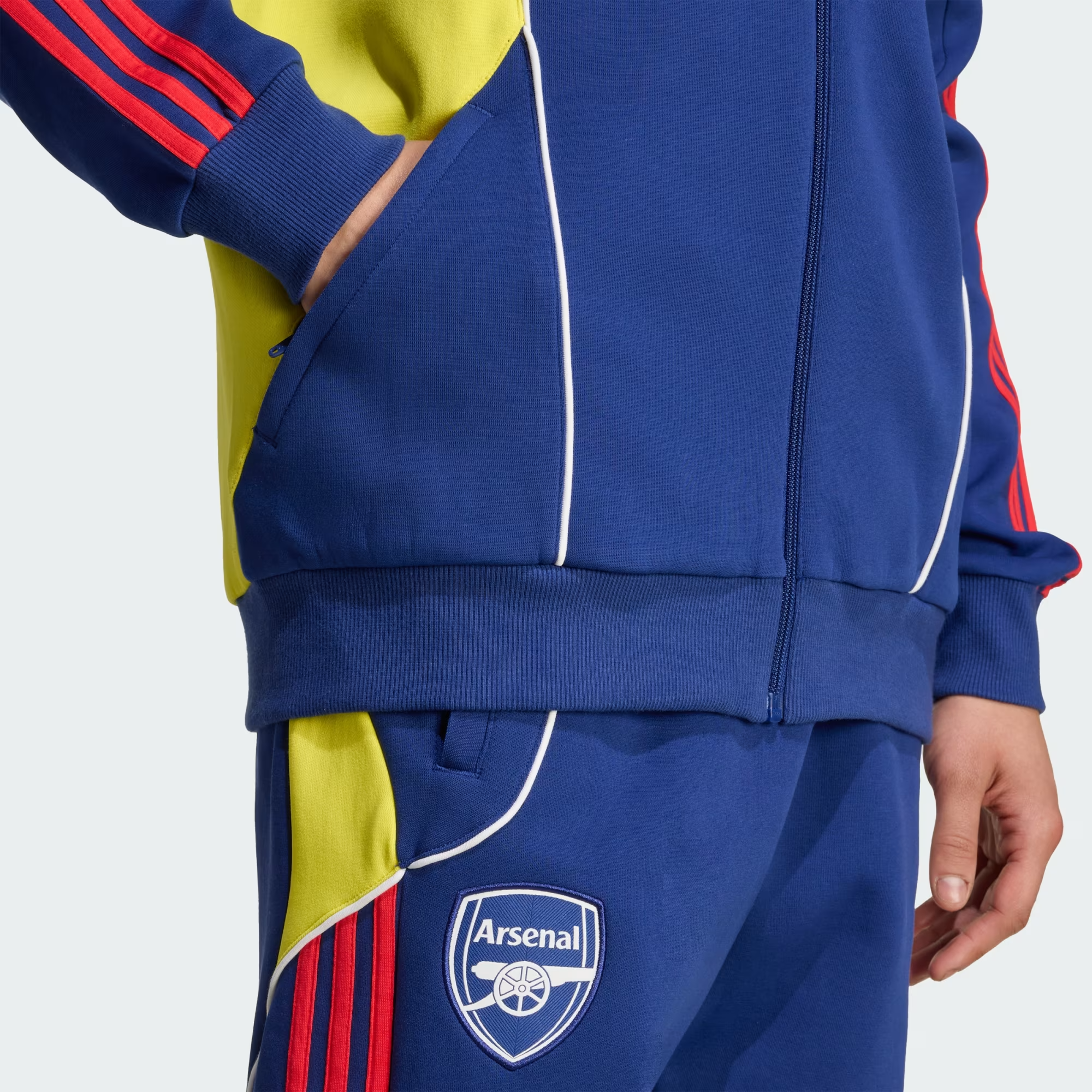 Áo Adidas Track Top Arsenal 'Victory Blue' JM9400 - Ảnh 5