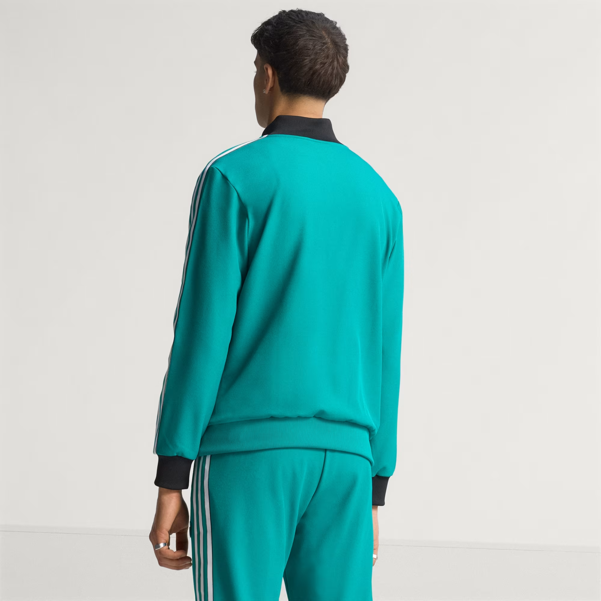 Áo Adidas Track Top Liverpool 'Sea Green' JW5464 - Ảnh 3