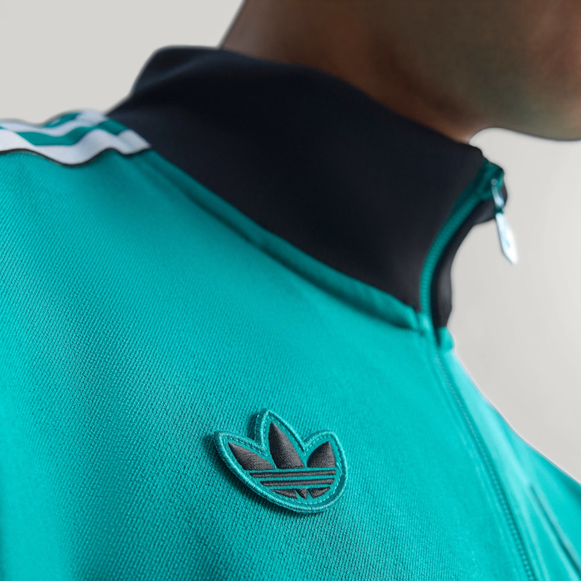 Áo Adidas Track Top Liverpool 'Sea Green' JW5464 - Ảnh 7