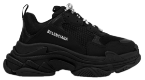 Giày Balenciaga Triple S 'Black' 524036W2CA11000