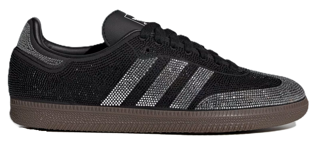 Giày Adidas Samba OG 'Rhinestone Black Silver' IH9052