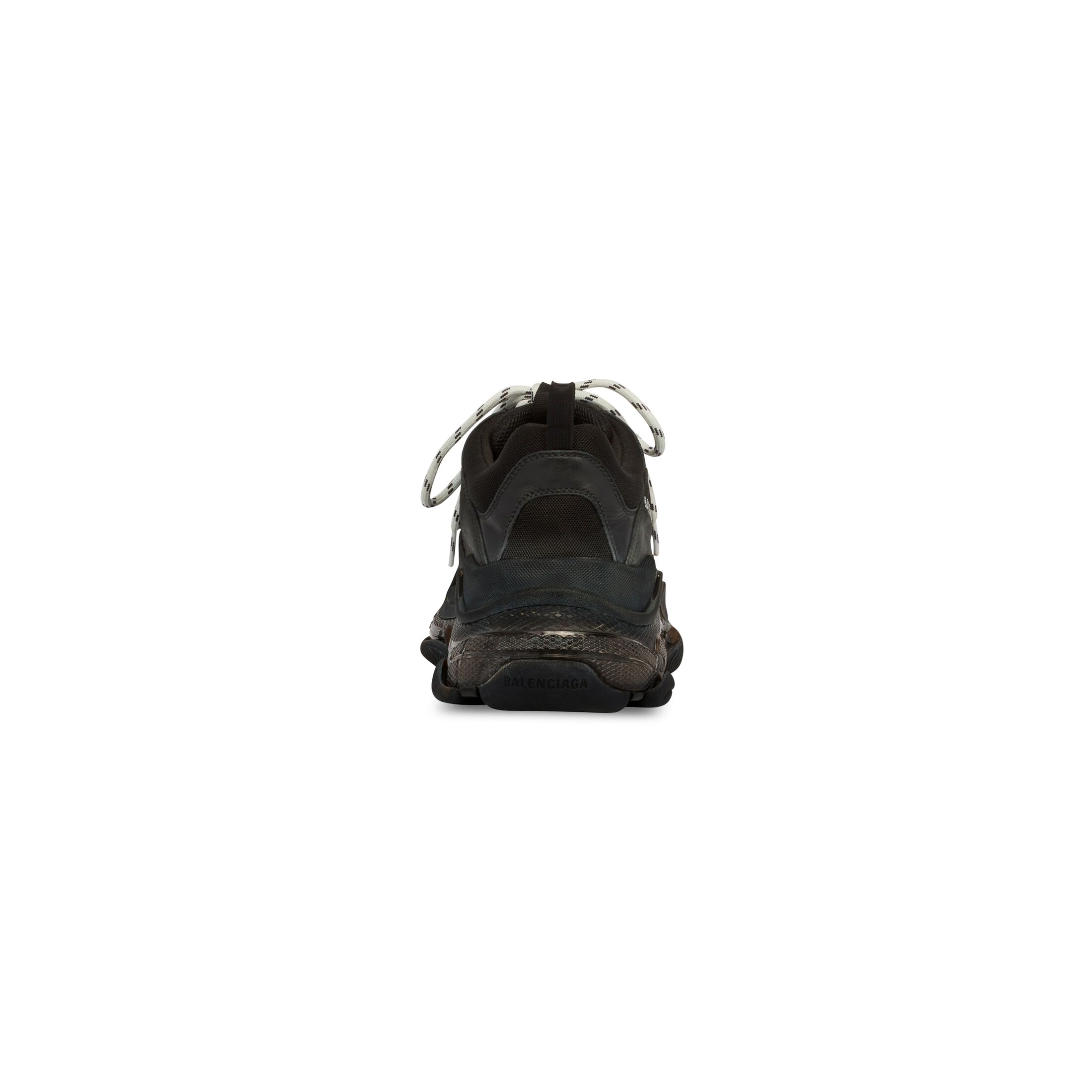 Alternative view of Giày Balenciaga Triple S 'Double Black' 544351W2FB11000