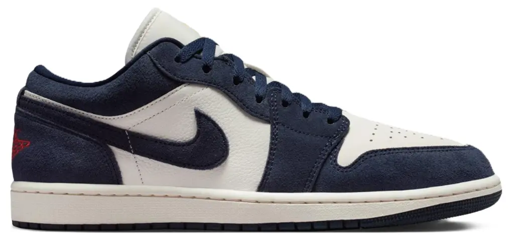 Giày Nike Air Jordan 1 Low 'Obsidian Suede' IO7448-400