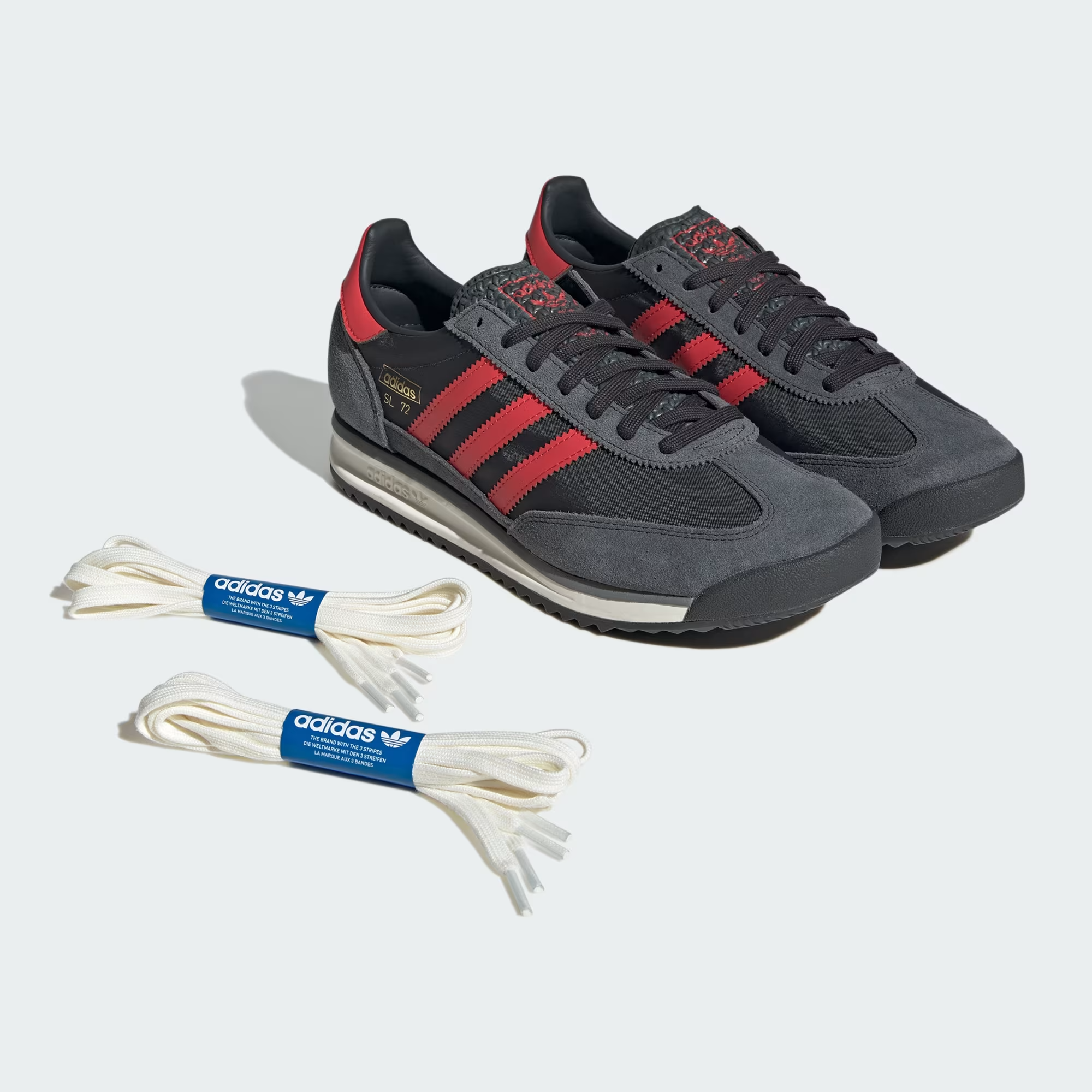 Alternative view of Giày Adidas SL 72 RS 'Grey Six' JS0745