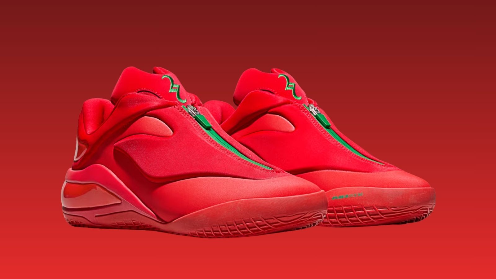 Hinh anh 5: Converse Shai 001 Winter Red voi mau do va xanh la, thiet ke le hoi