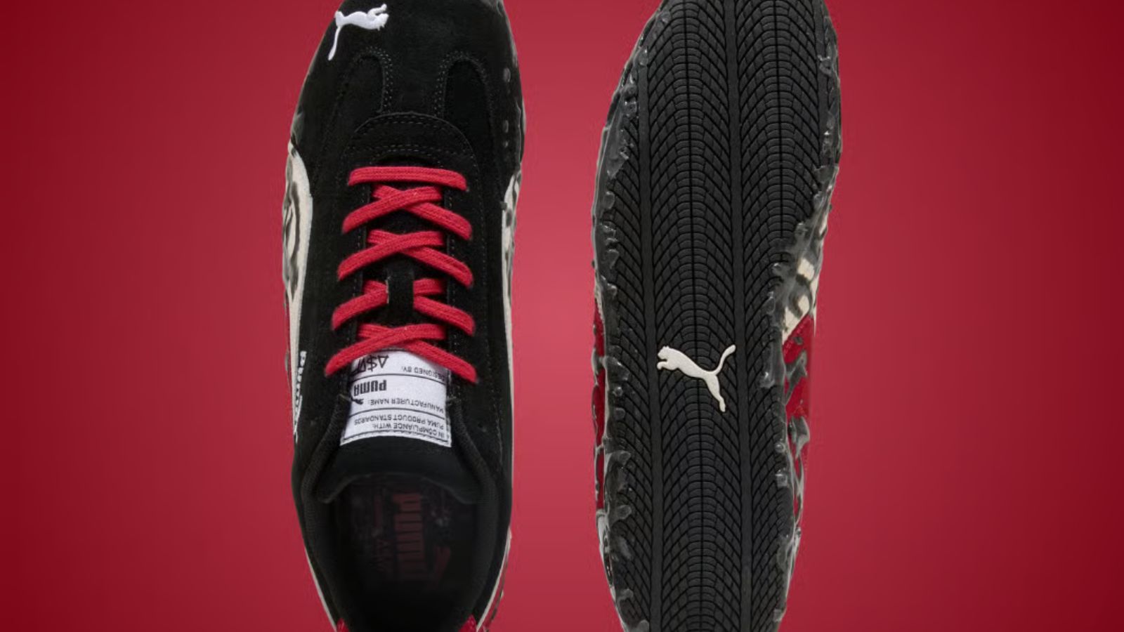 Hinh anh 5: Hinh anh giay A$AP Rocky x Puma Speedcat voi thiet ke goop doc dao