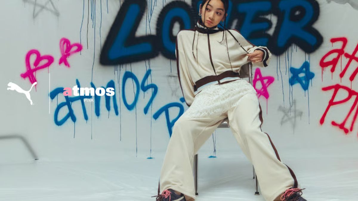 Giay Puma Speedcat Denim Lover, hop tac giua Puma va atmos, ton vinh van hoa denim Nhat Ban.