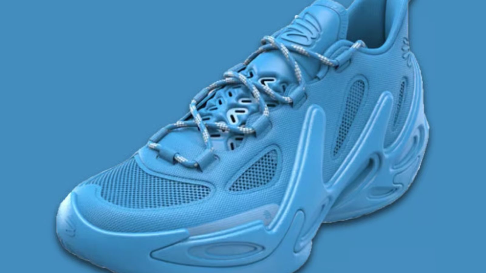 Hinh anh 1: Hinh anh doi giay Curry 13 cua Under Armour, thiet ke moi la voi co cao va mang da lon, bieu tuong chia tay cua Steph Curry.