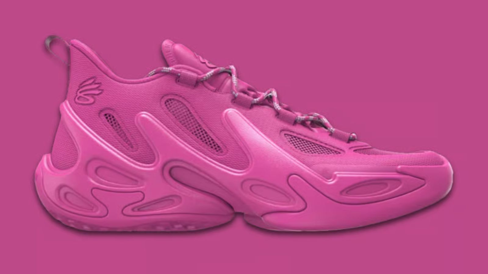 Hinh anh 6: Hinh anh doi giay Curry 13 cua Under Armour, thiet ke moi la voi co cao va mang da lon, bieu tuong chia tay cua Steph Curry.