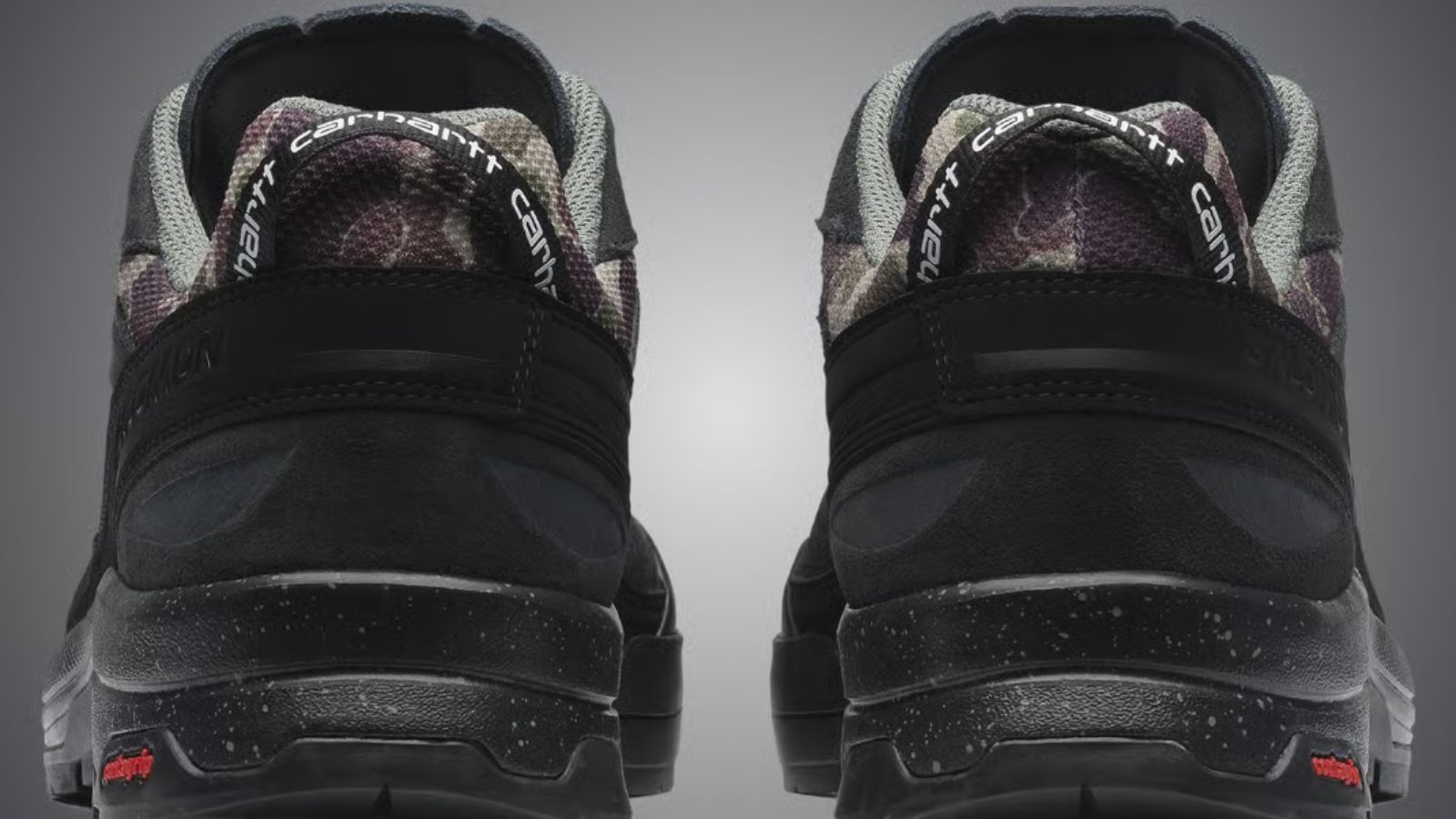 Hinh anh 7: Doi giay Carhartt WIP x Salomon X-ALP voi hoa tiet camo va chat lieu da lon