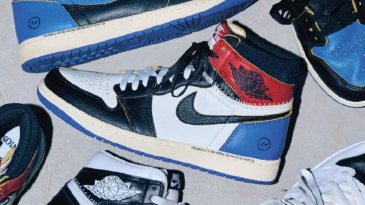 Hinh anh bo suu tap giay fragment x Union x Air Jordan 1