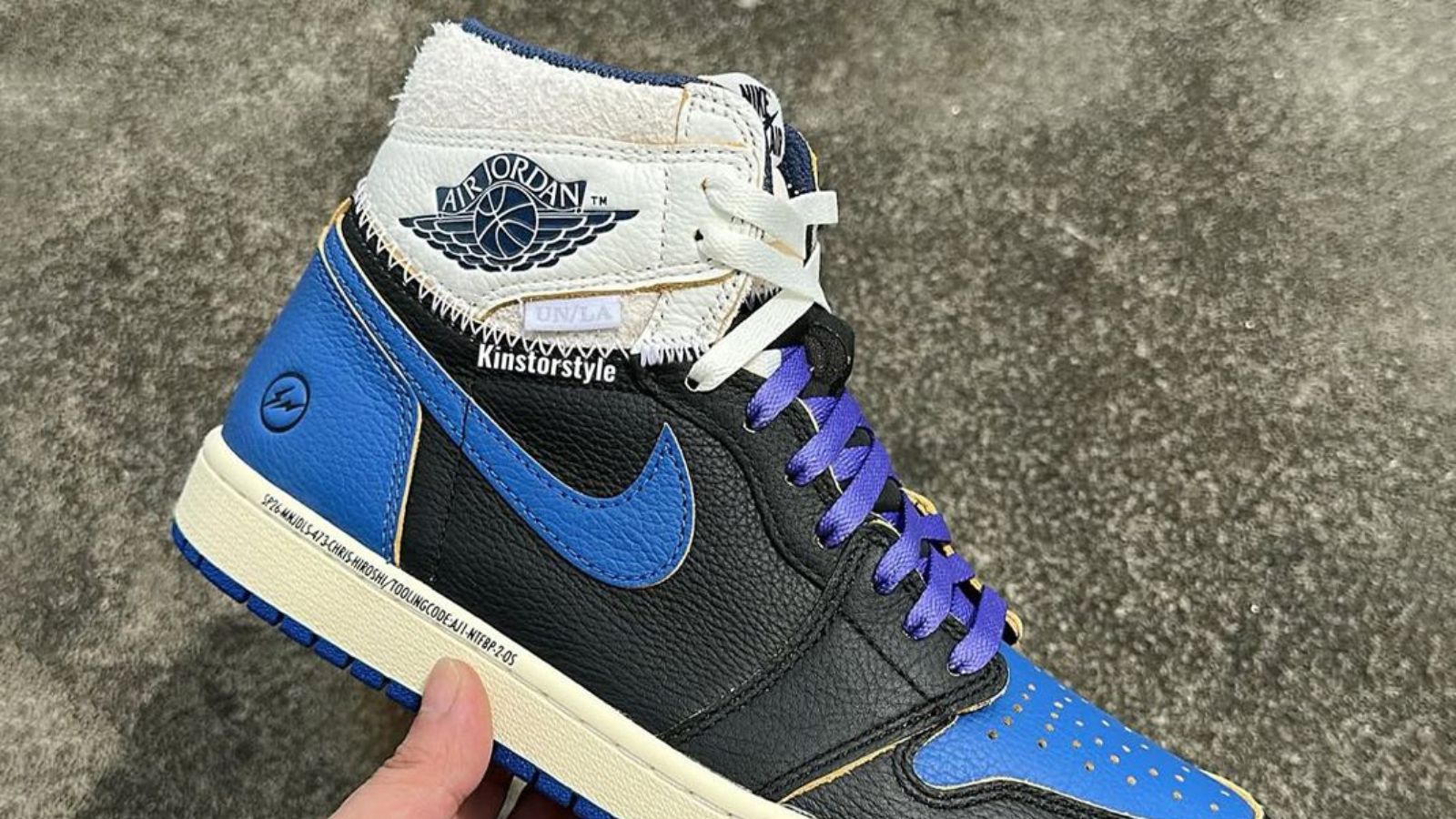 Hinh anh 5: Hinh anh bo suu tap giay fragment x Union x Air Jordan 1