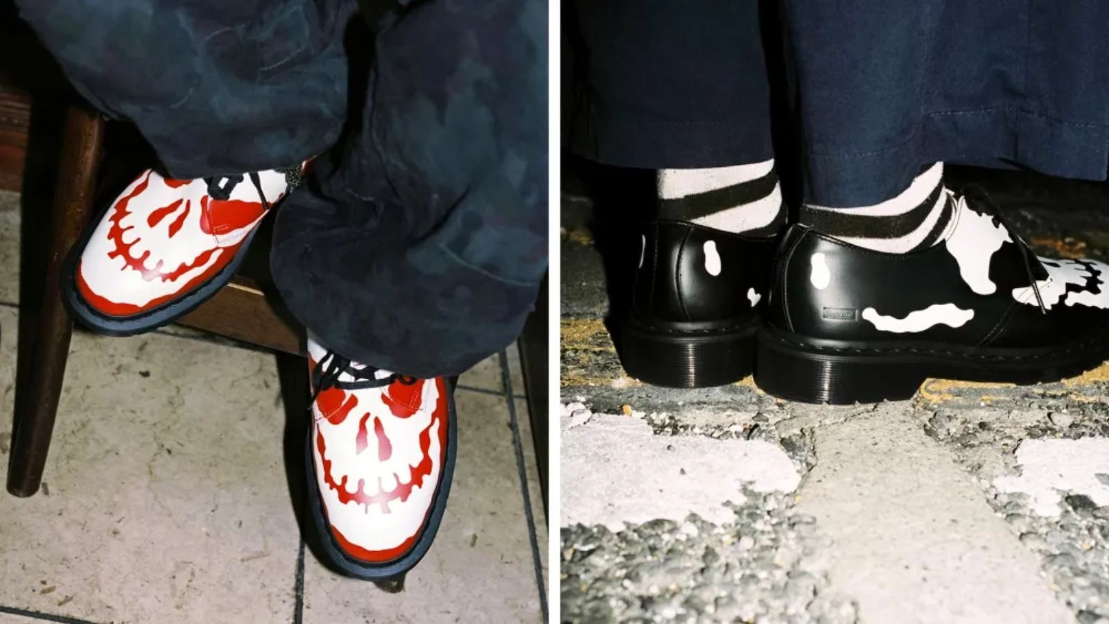 Hinh anh 1: Phien ban Supreme x Dr. Martens 1461 3-Eye voi thiet ke dau lau