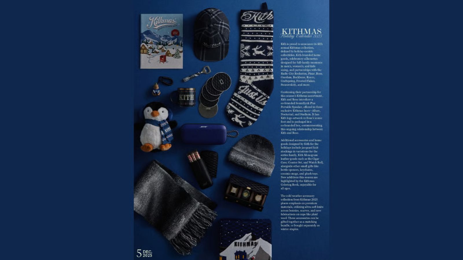 Hinh anh 3: Bo suu tap Kithmas 2025 voi cac collab tu Kith, Pixar, Nike va nhieu thuong hieu noi tieng khac